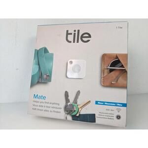 Tile China Mate T5001 Accessory Bluetooth Item Tracker White